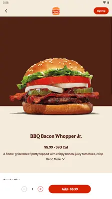 Burger King® App USA android App screenshot 2